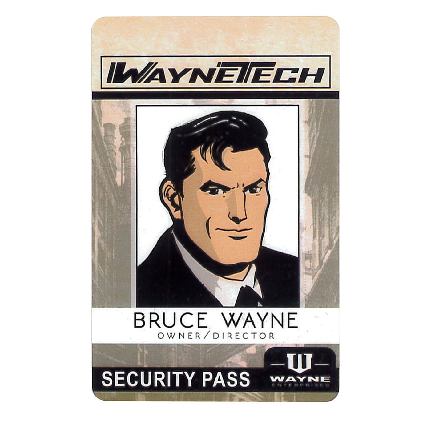 Product image 0 for Batman Bruce Wayne Comic Tech Security ID Badge