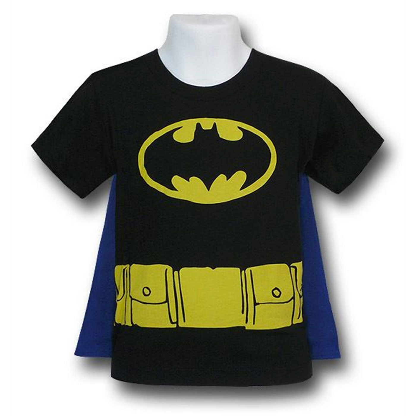 Batman Kids Costume Caped T-Shirt SuperHeroStuff