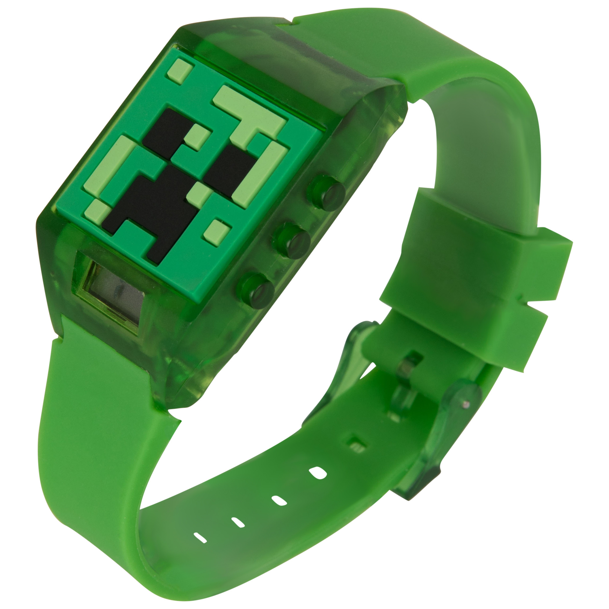 Product image 0 for Minecraft Creeper LCD Kids Digital Wrist Watch with ...