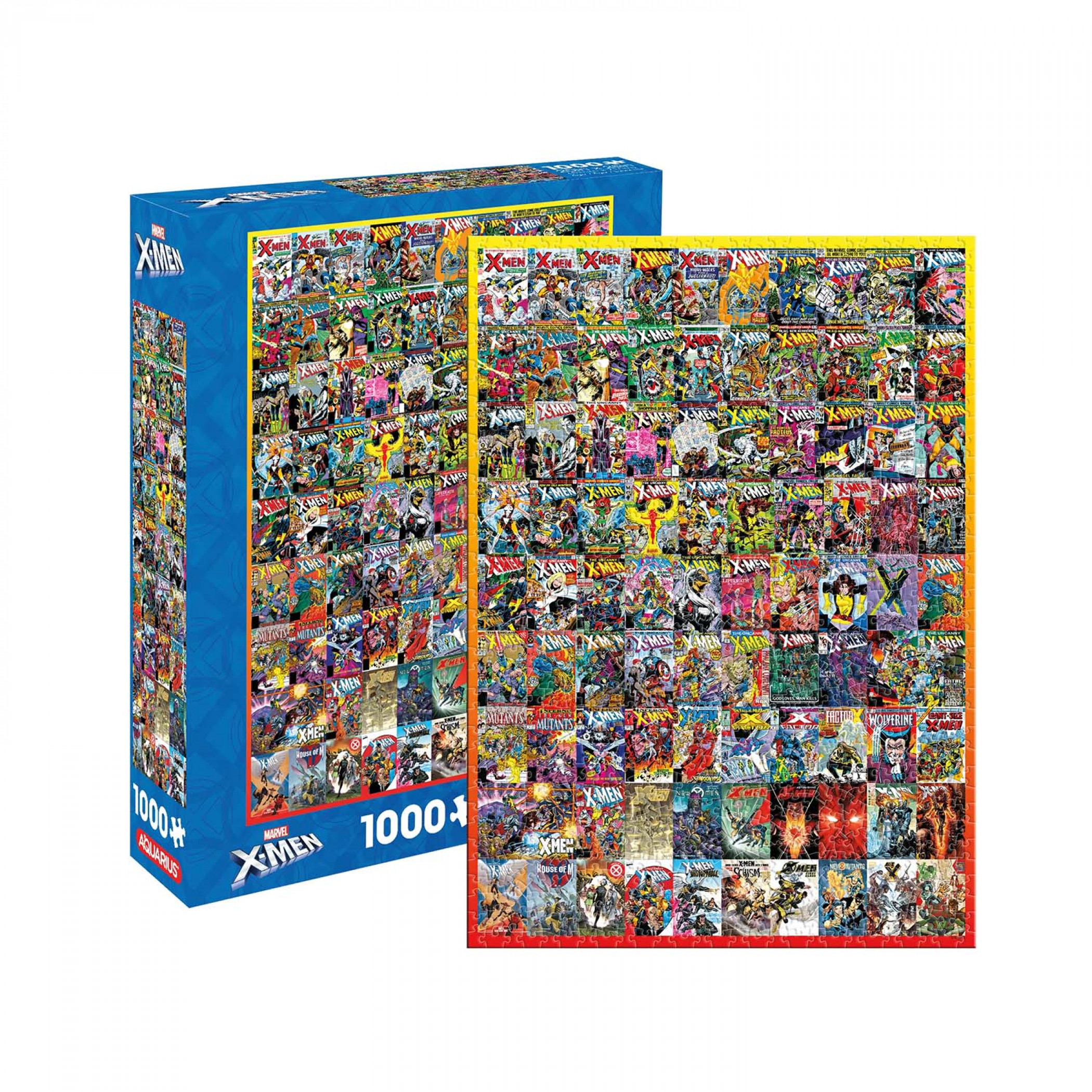 X-Men Comic Covers 1,000 Piece Jigsaw Puzzle - SuperHeroStuff