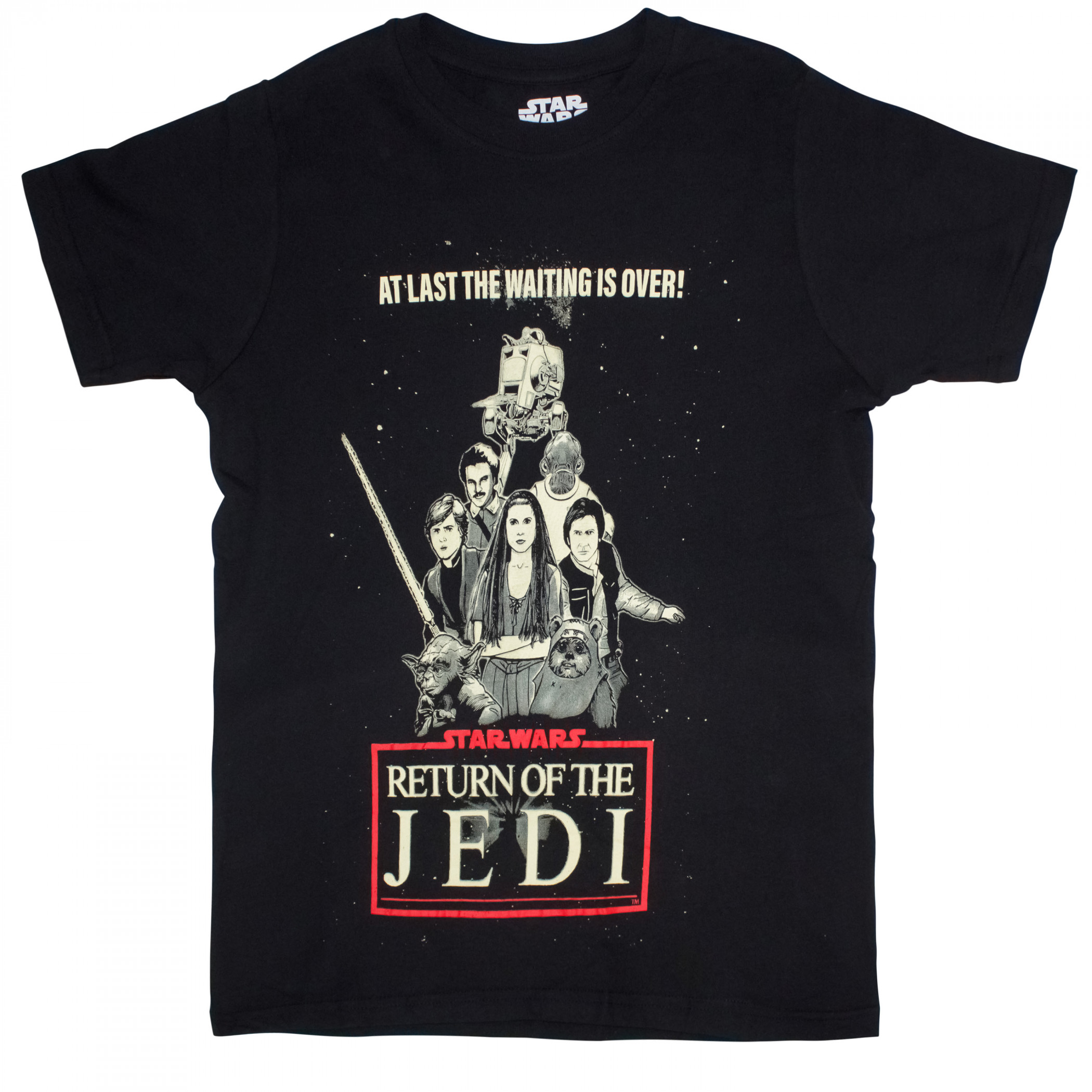 Product image 0 for Star Wars The Wait is Over - Return of the Jedi T-Shirt