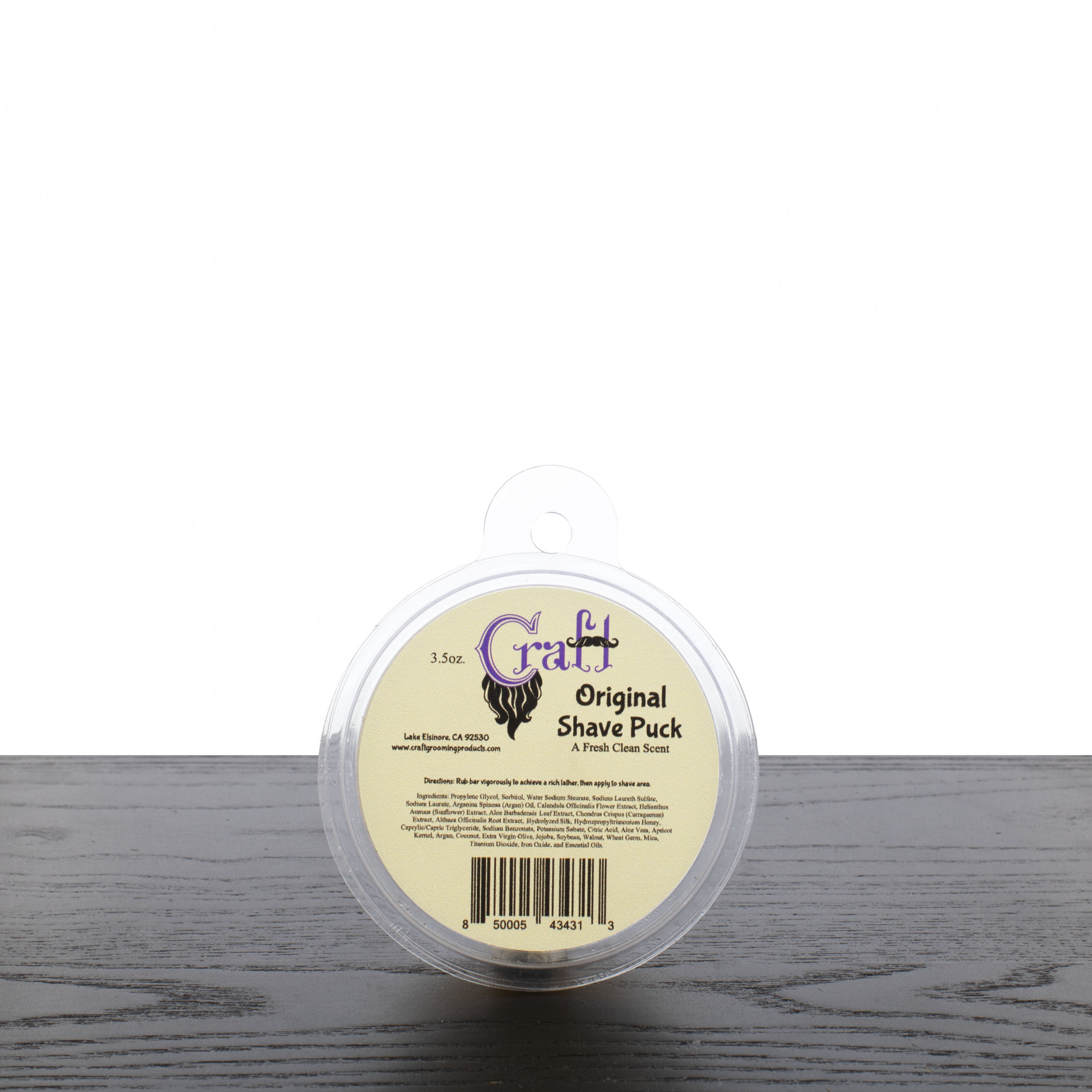 Product image 0 for Craft Grooming 3.5 oz. Shaving Soap Puck, Original