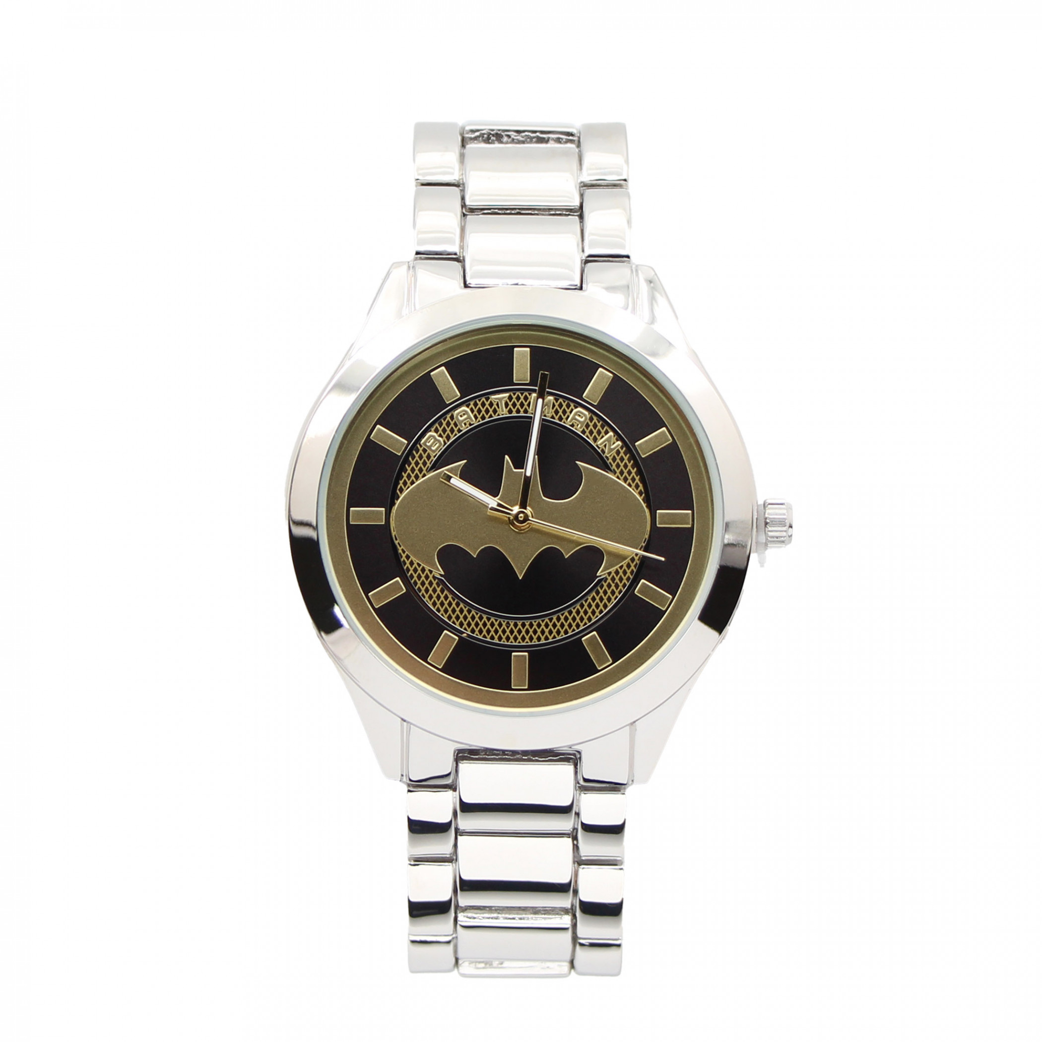 Product image 0 for Batman Classic Logo White and Gold Analog Watch ...