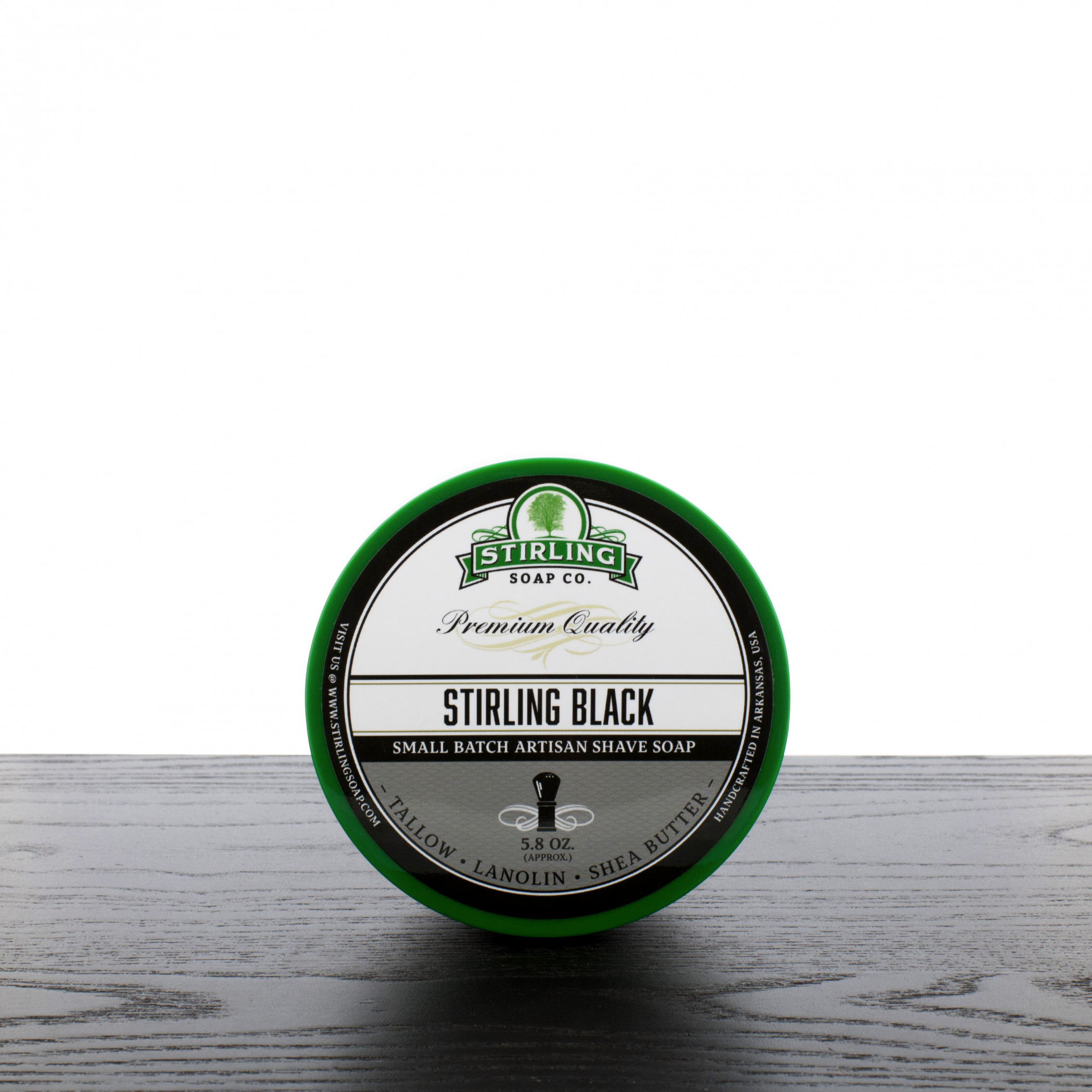Product image 0 for Stirling Soap Company Shave Soap, Sterling Black