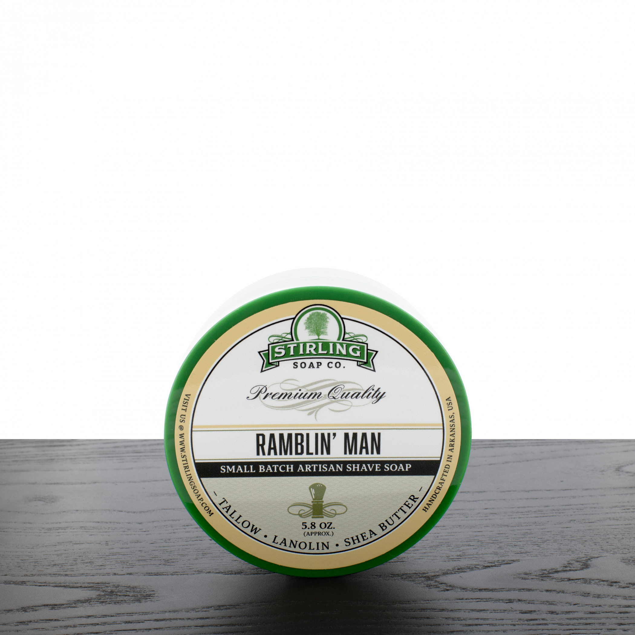 Product image 0 for Stirling Soap Company Ramblin Man Shaving Soap Jar, 5.8 oz.