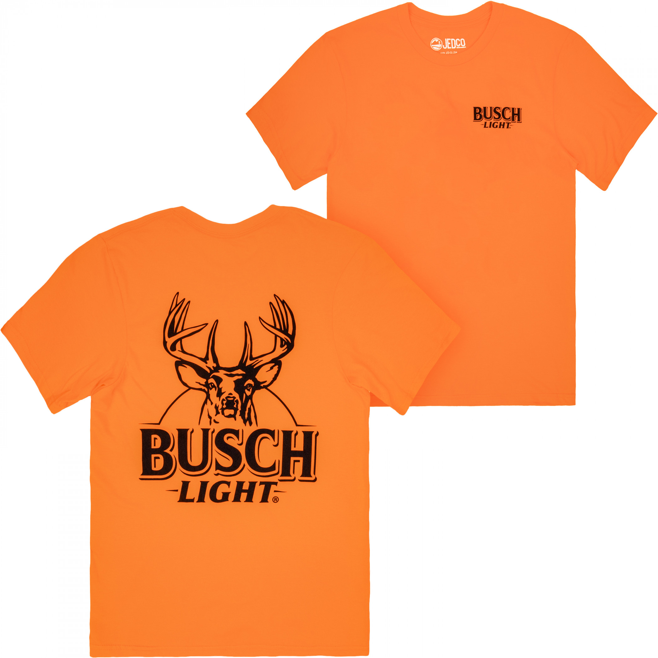Product image 0 for Busch Light Blaze Buck Front and Back Print T-Shirt