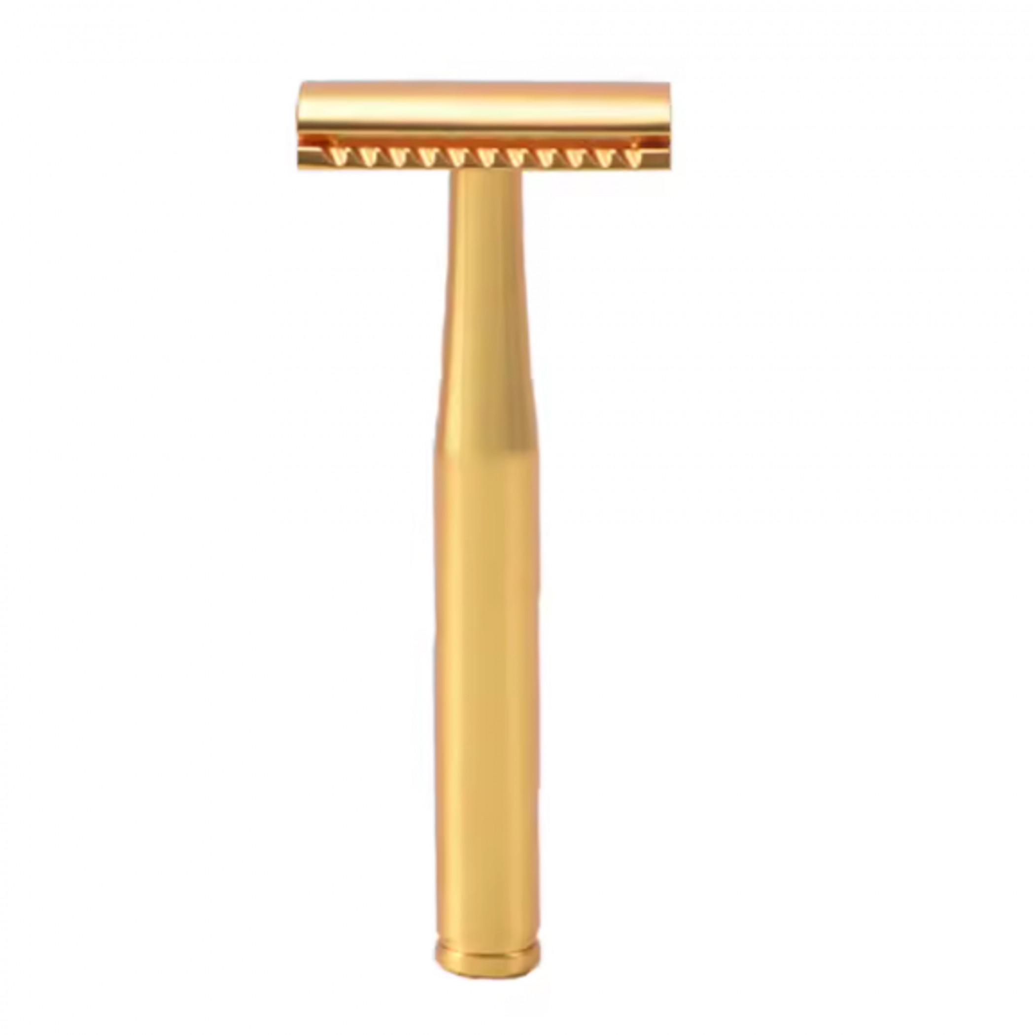 Yaqi Midas 3-piece Matte Gold Double Edge Safety Razor - West