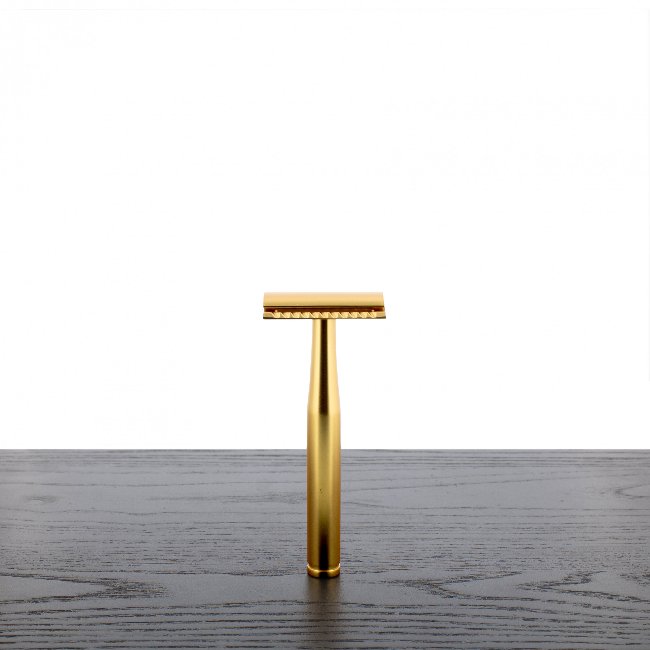 Yaqi Midas 3-piece Matte Gold Double Edge Safety Razor - West