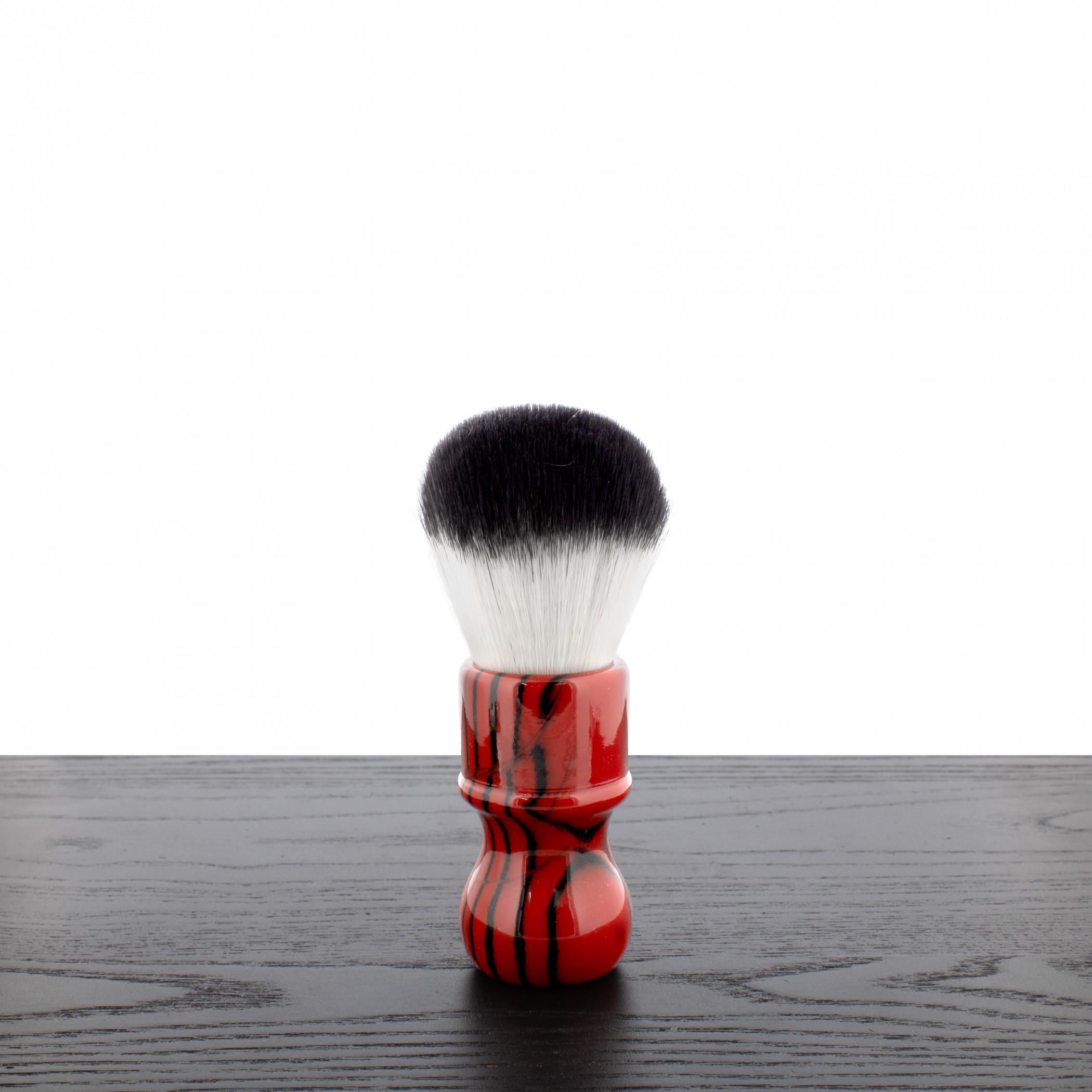YAQI Evil Zebra 26mm Synthetic Hair Shaving Brush - West Coast Shaving