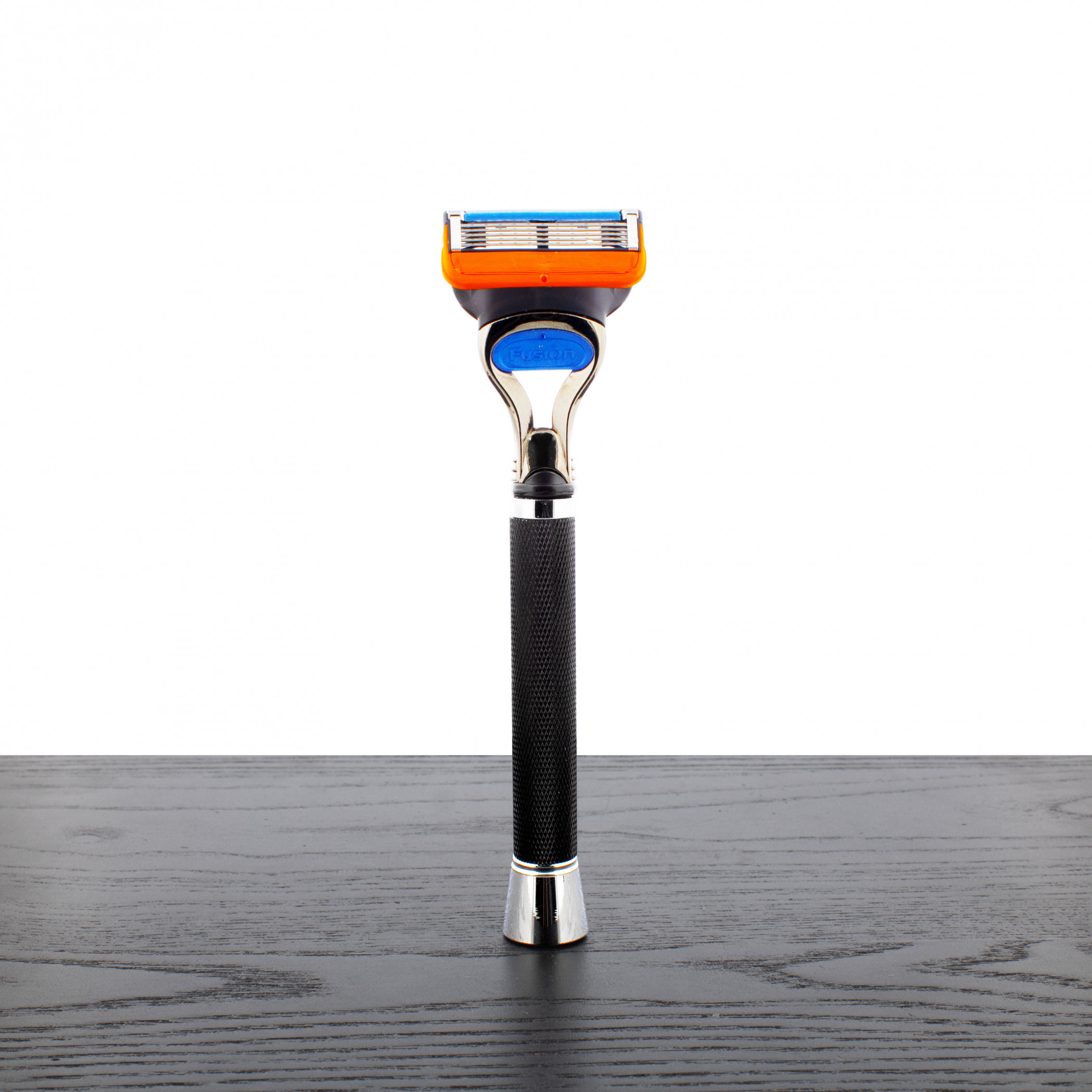 Product image 0 for Parker Black/Chrome Fusion Cartridge Razor Handle (Fusion5 compatible)