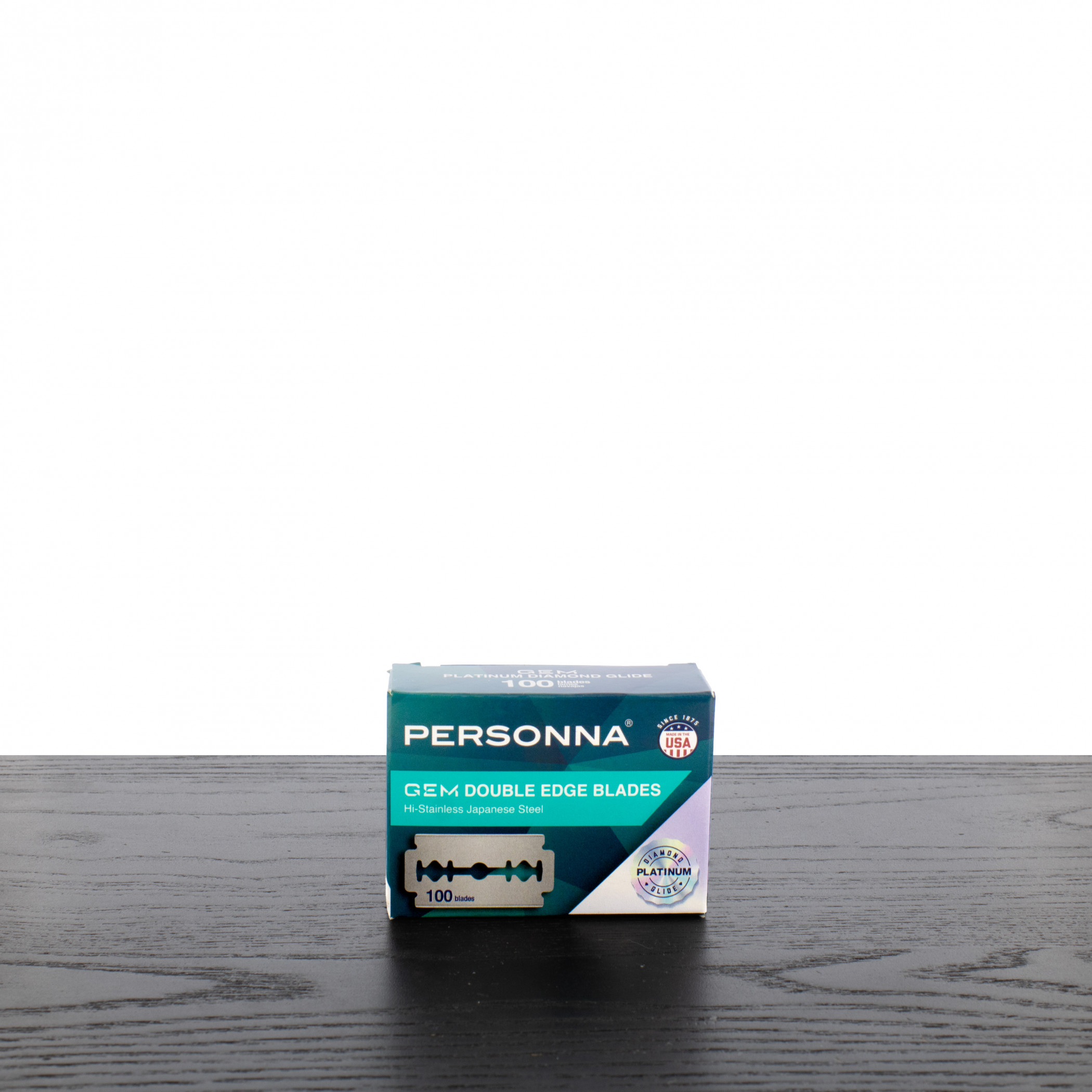 Product image 0 for Personna GEM Platinum Diamond Double Edge Razor Blades, 100-count