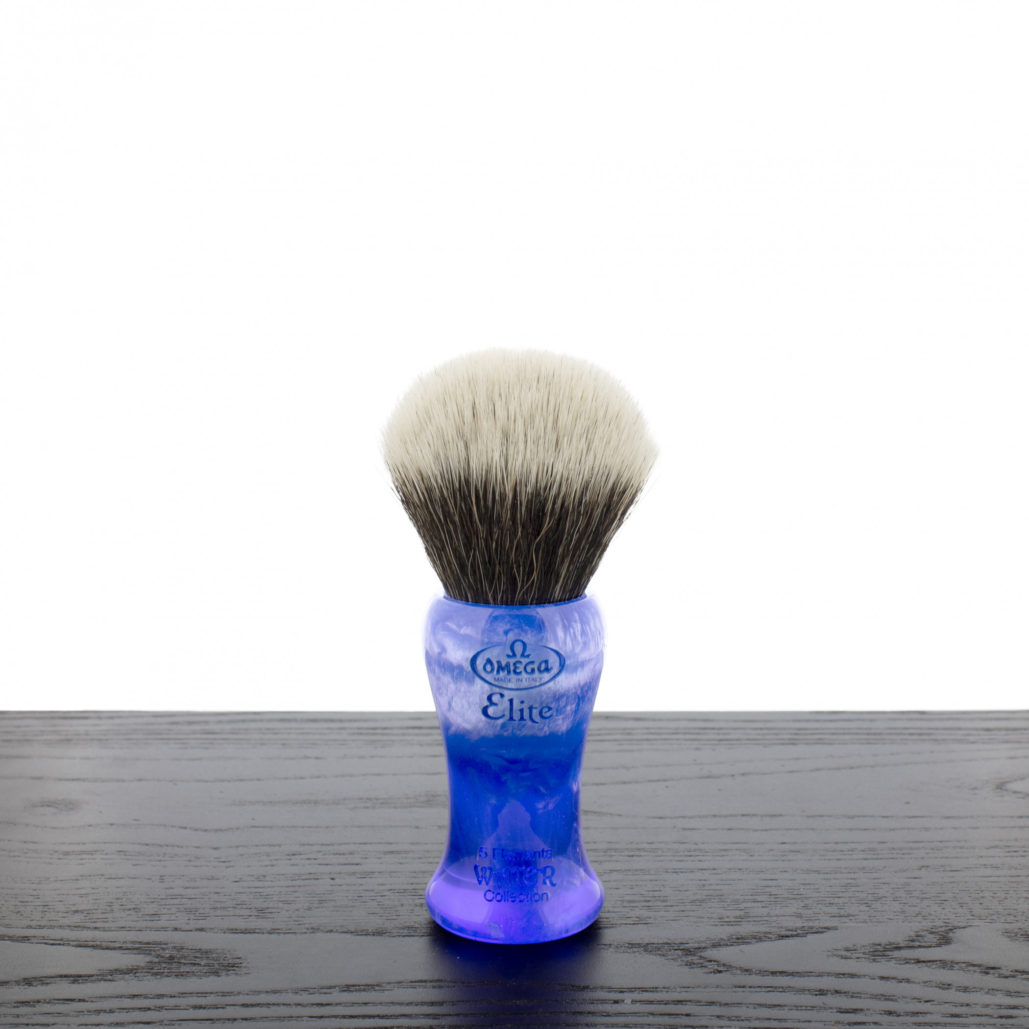 Product image 0 for Omega Elements Elite Synthetic Shaving Brush - Water