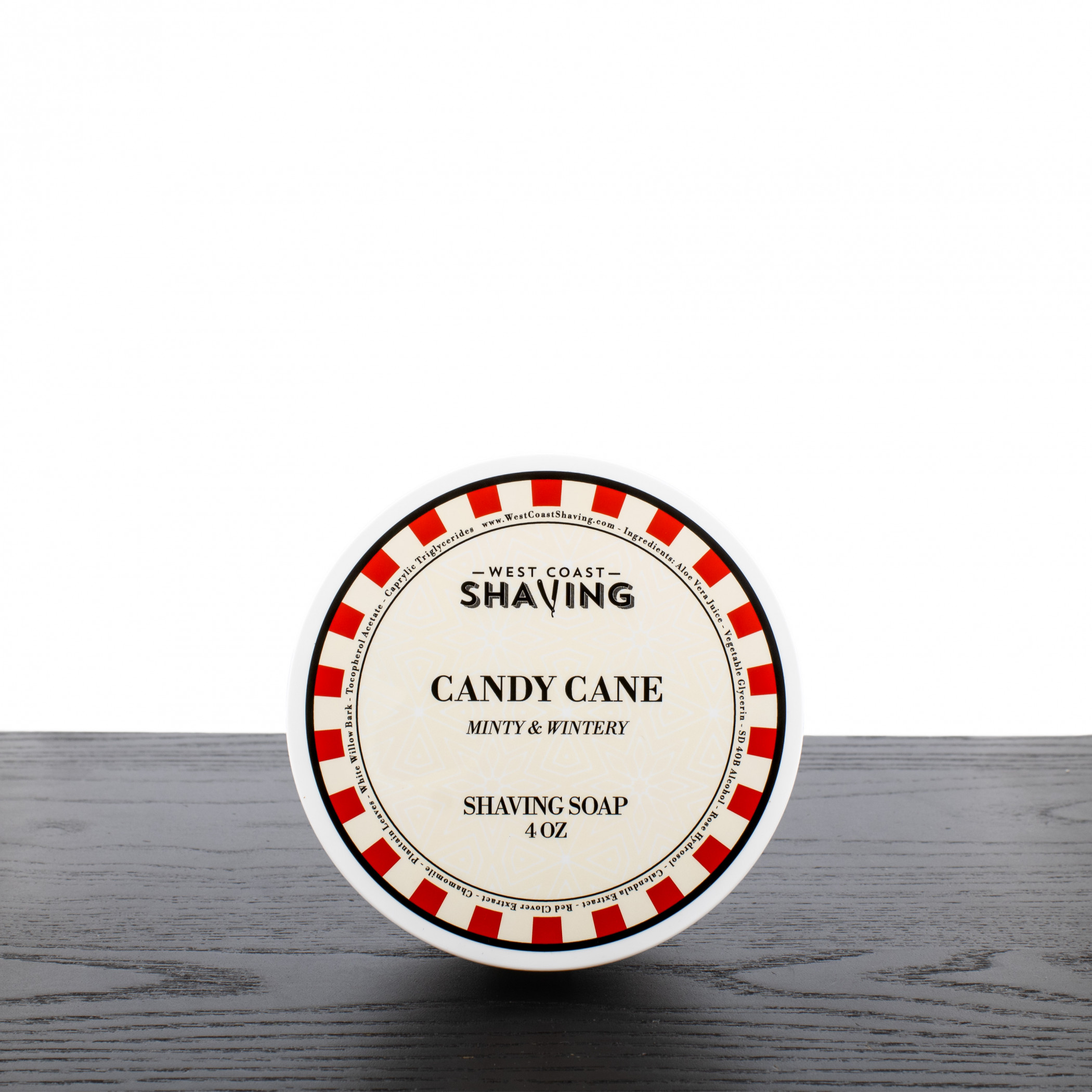 Product image 0 for WCS Shaving Soap, Candy Cane