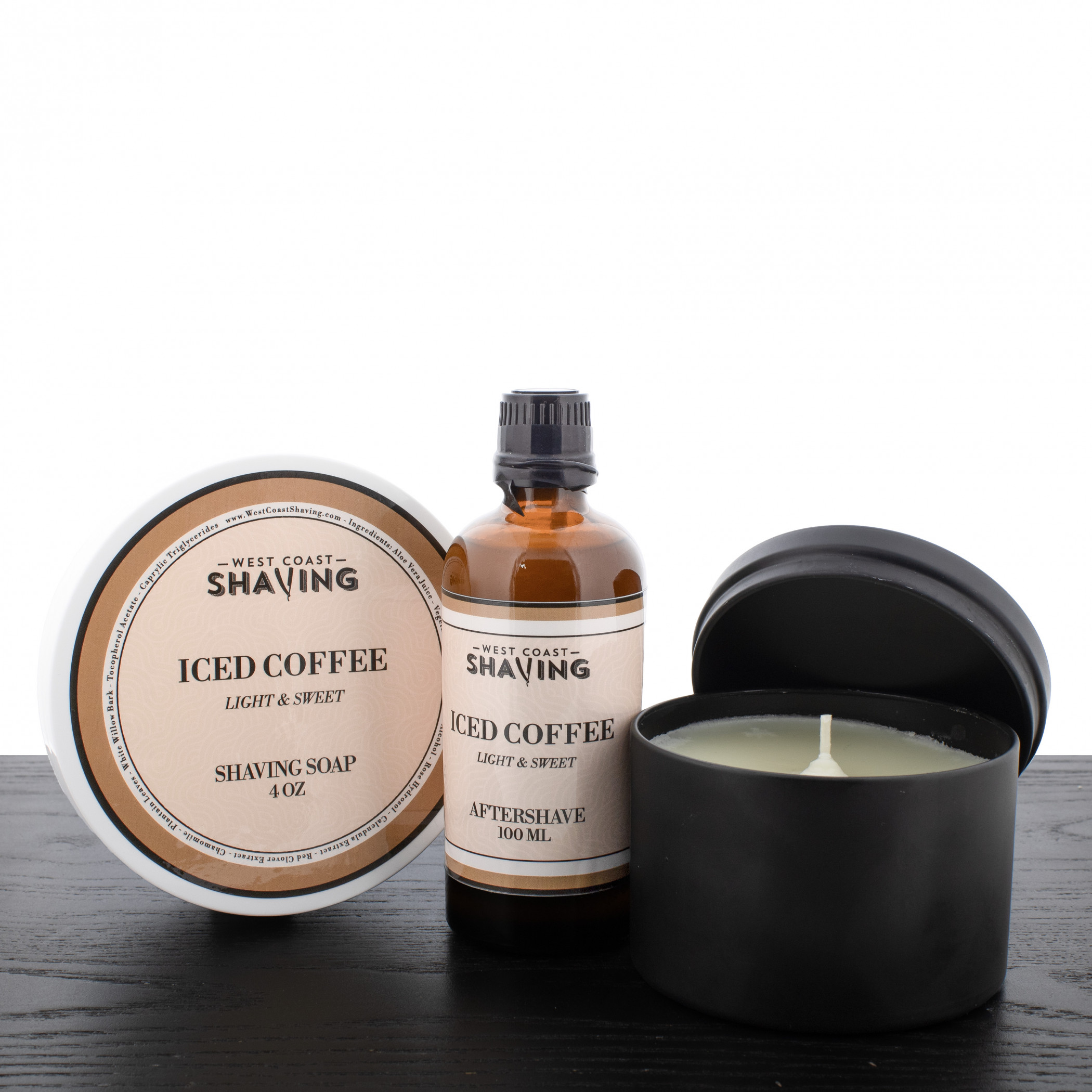 Product image 0 for West Coast Shaving Iced Coffee Scented Gift Bundle