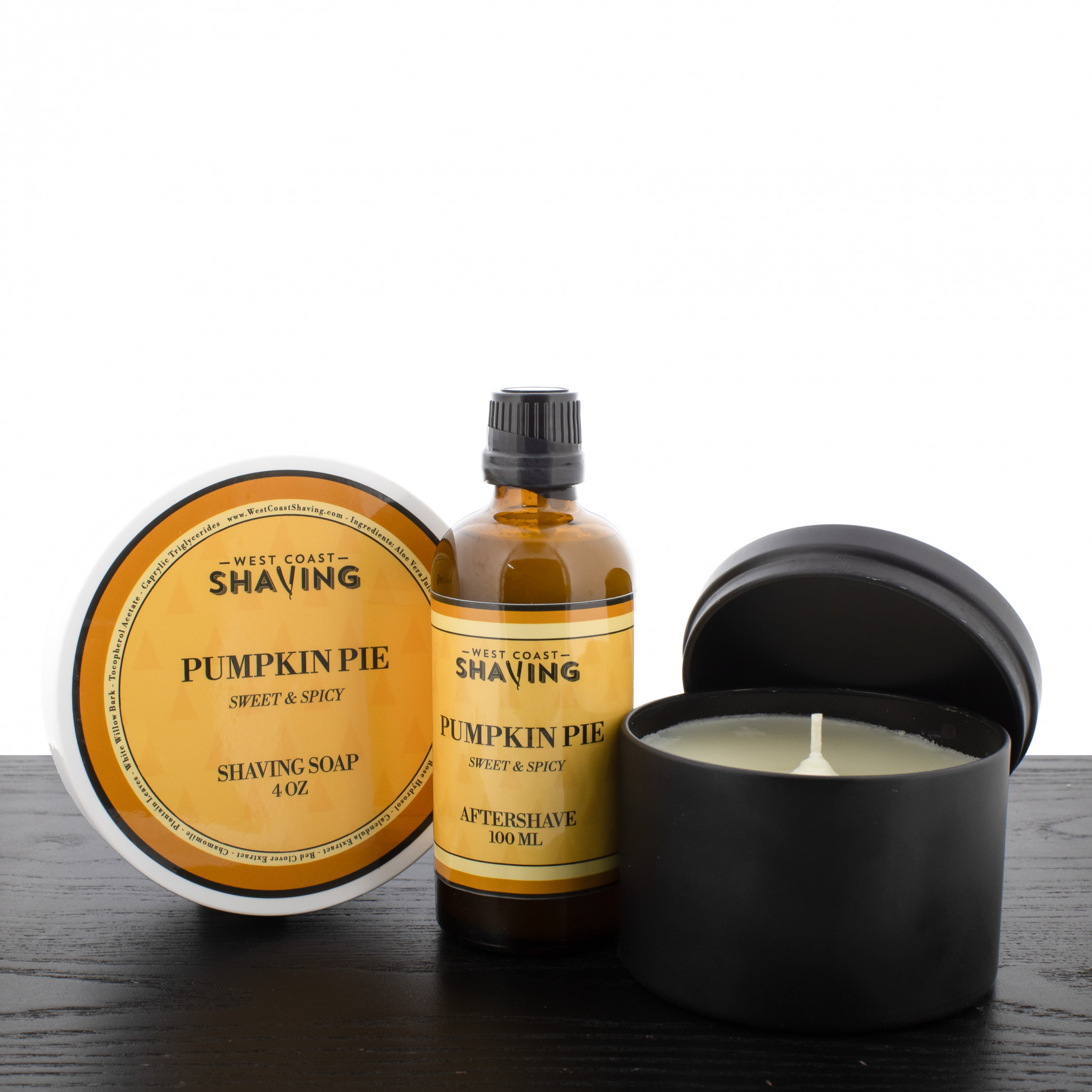 Product image 0 for West Coast Shaving Pumpkin Pie Scented Gift Bundle