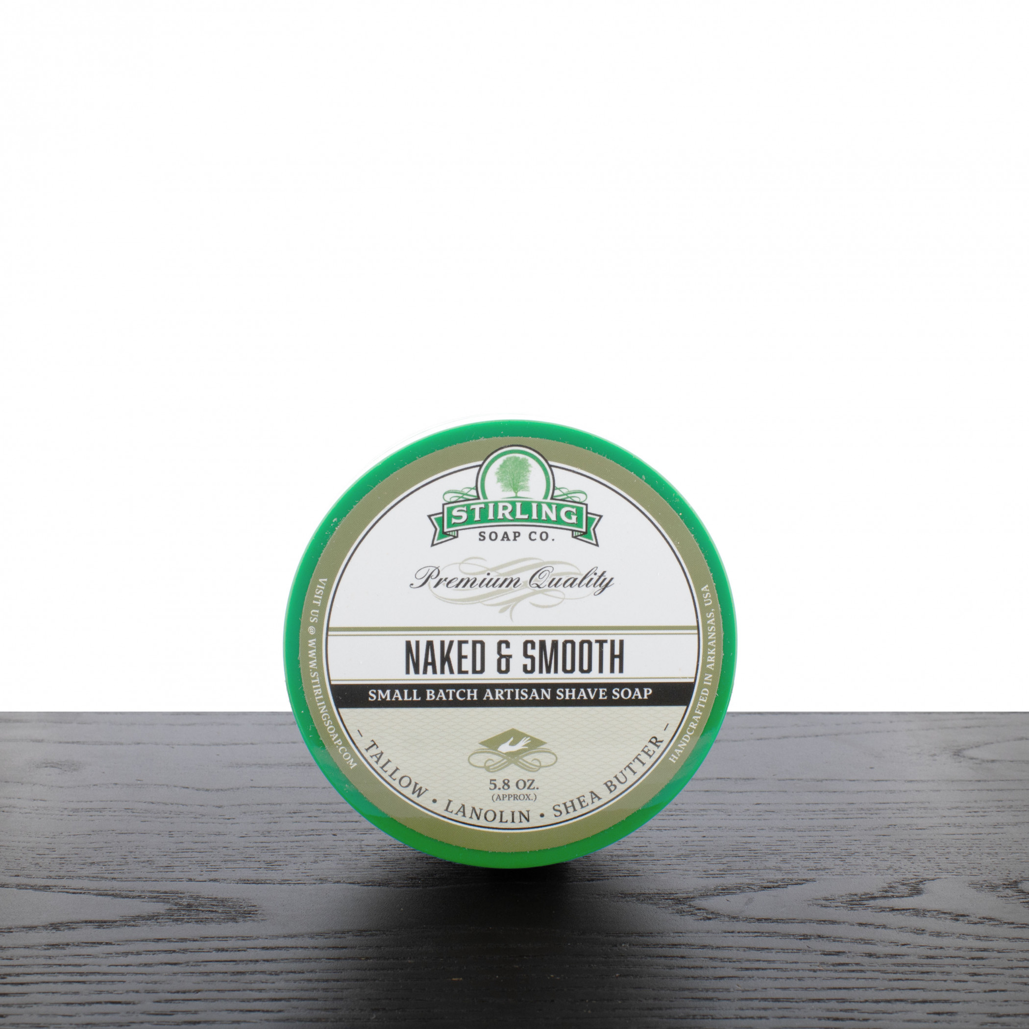 Product image 0 for Stirling Soap Naked and Smooth Unscented Shave Soap, 5.8 oz.