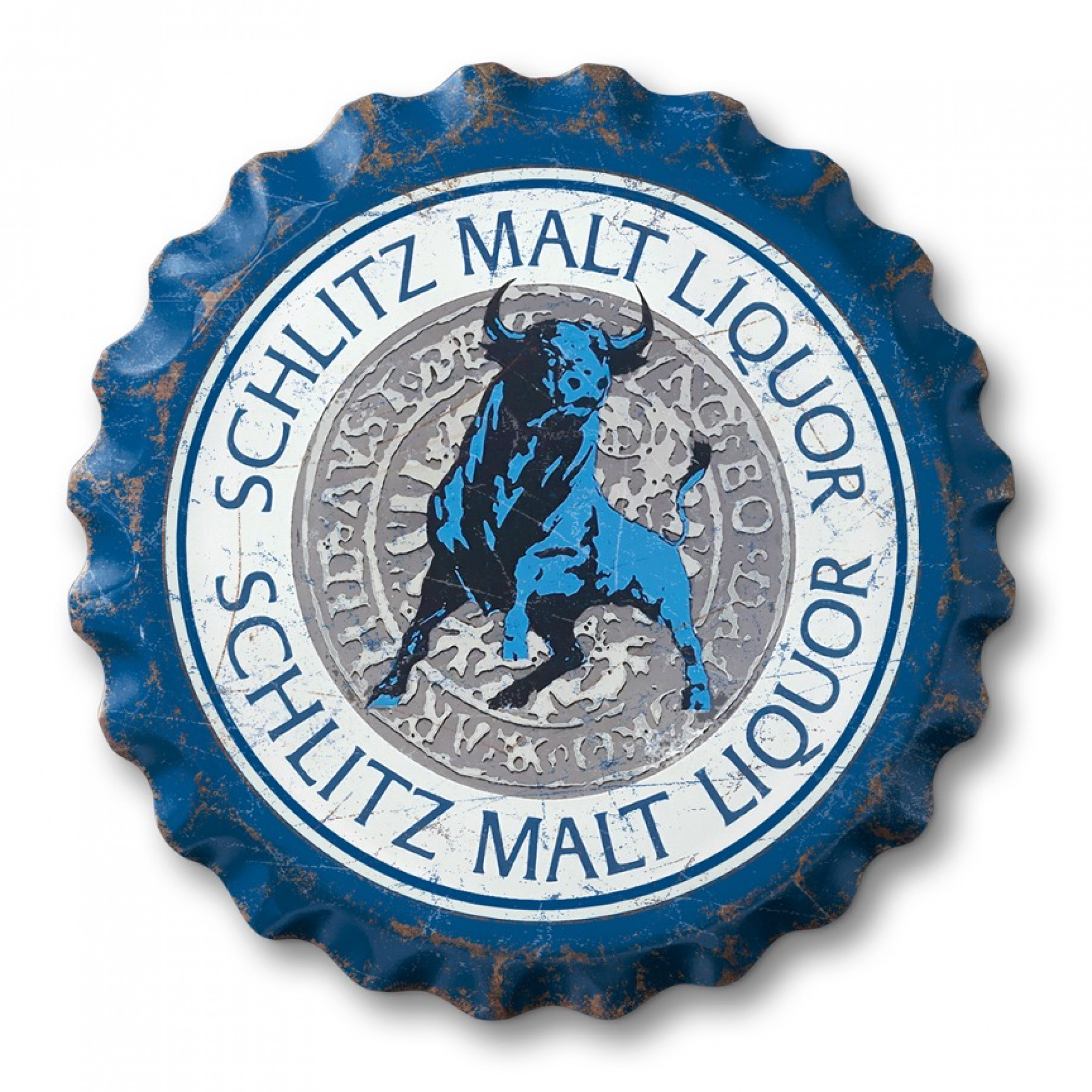 Schlitz Malt Liquor Bull 18