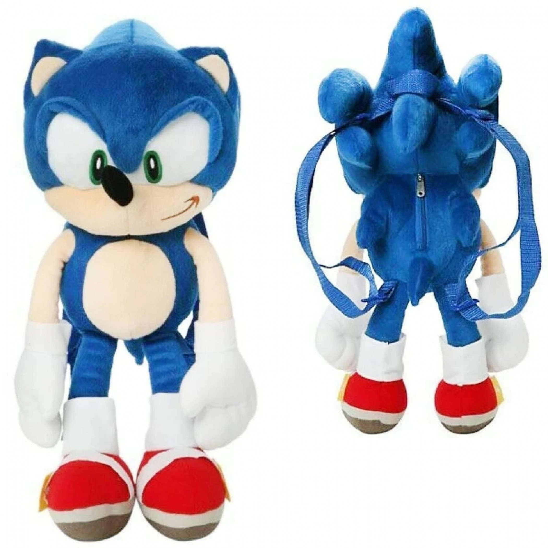 ぬいぐるみ sonic bag y2k Sonic The Hedghog Soft Plush Multi-Function Storage Case, Sonic
