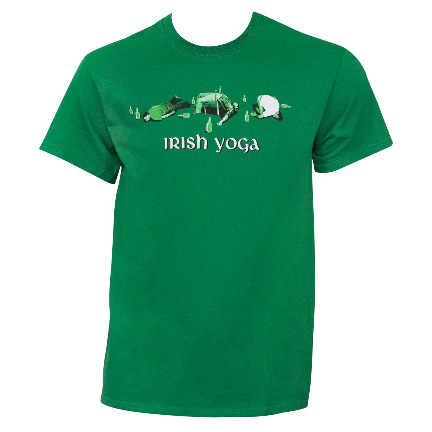 Funny Irish Yoga St Patricks Day Green T-Shirt Funny Irish Yoga St Patricks Day Green T-Shirt