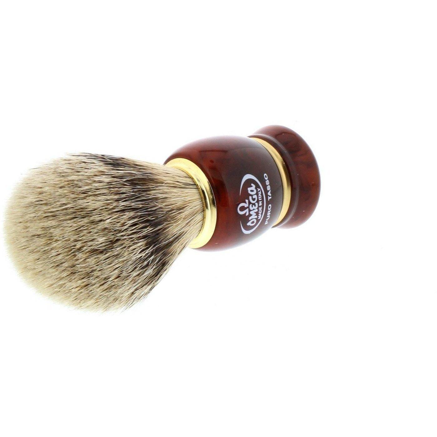 Omega 636 Silvertip Badger Shaving Brush - West Coast Shaving