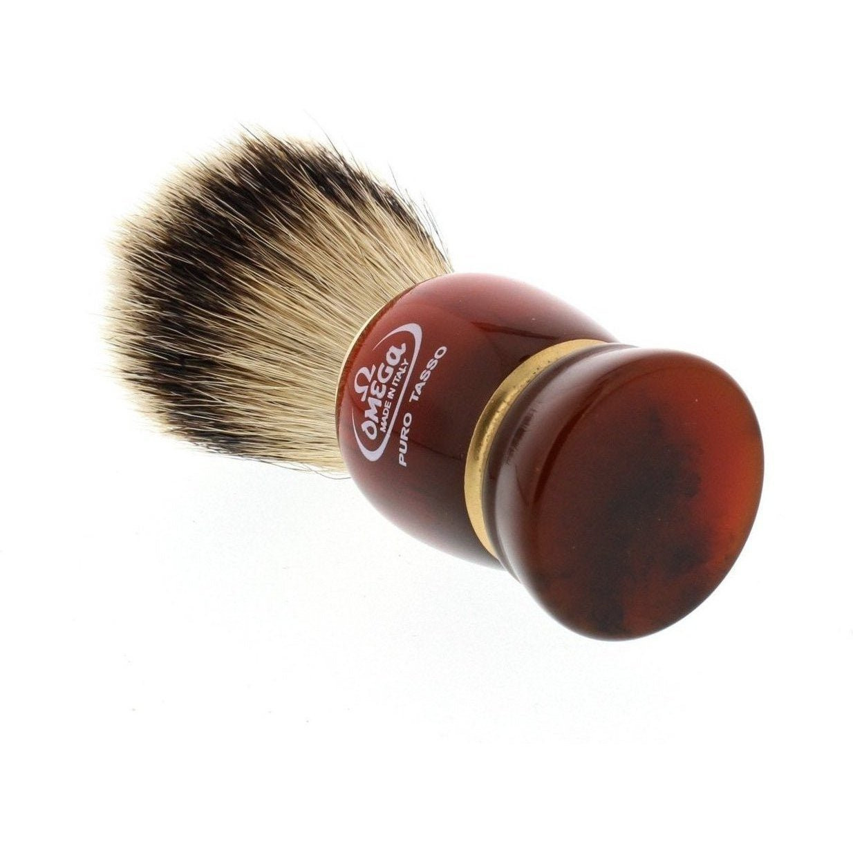 Omega 637 Silvertip Badger Shaving Brush - West Coast Shaving