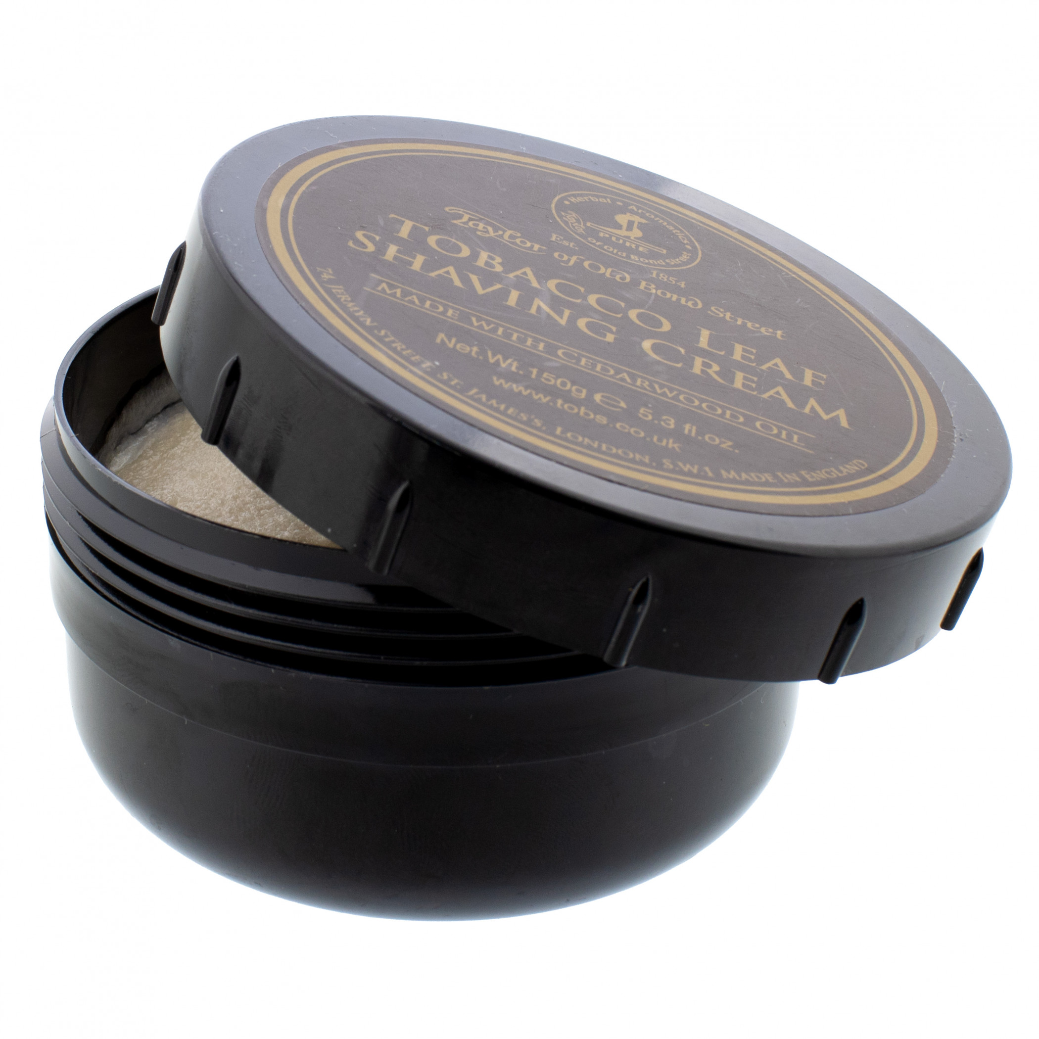 Taylor of Old Bond Street Shaving Cream Bowl, Tobacco Leaf
