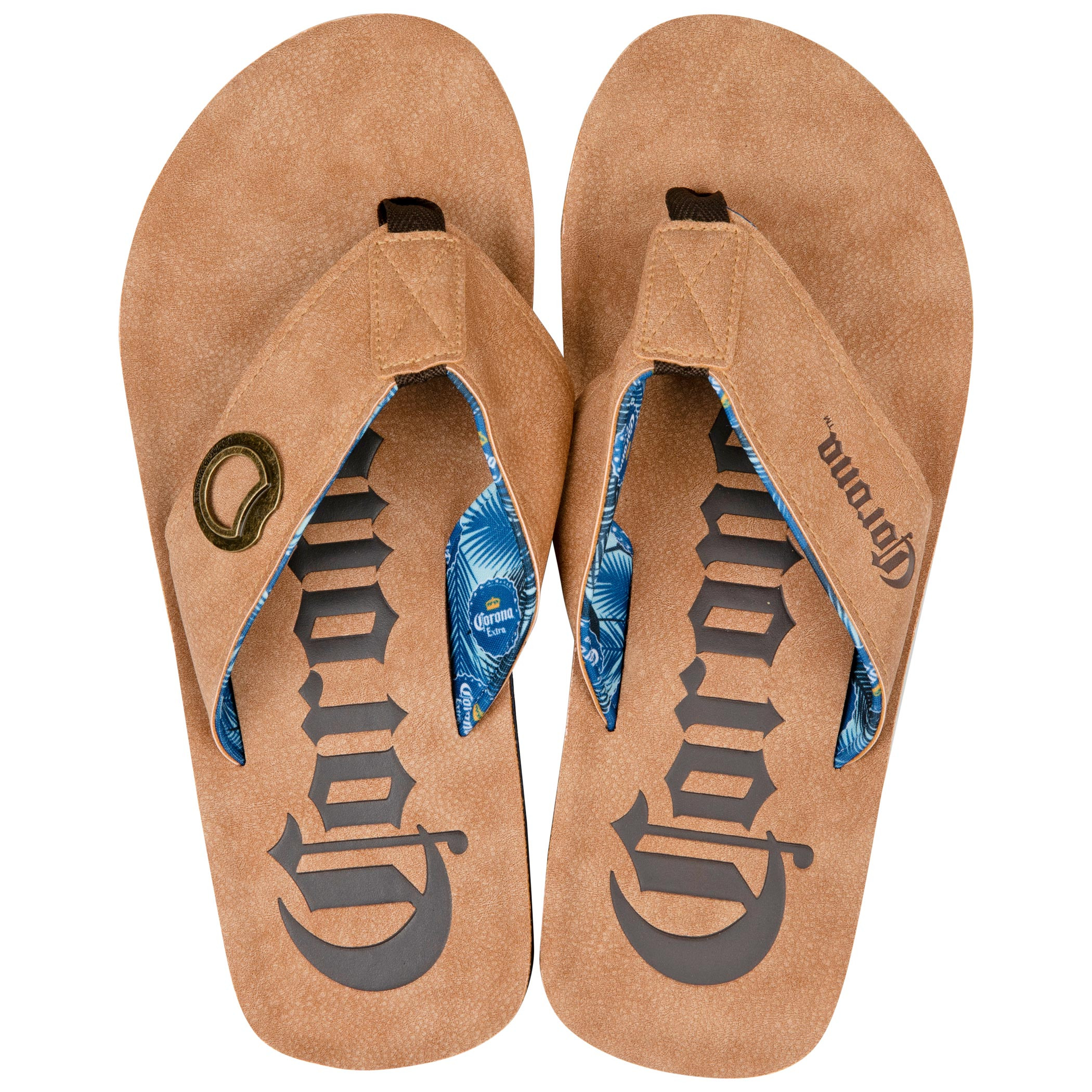 Corona Extra Bottle Opener Flip Flop Sandal - SuperHeroStuff