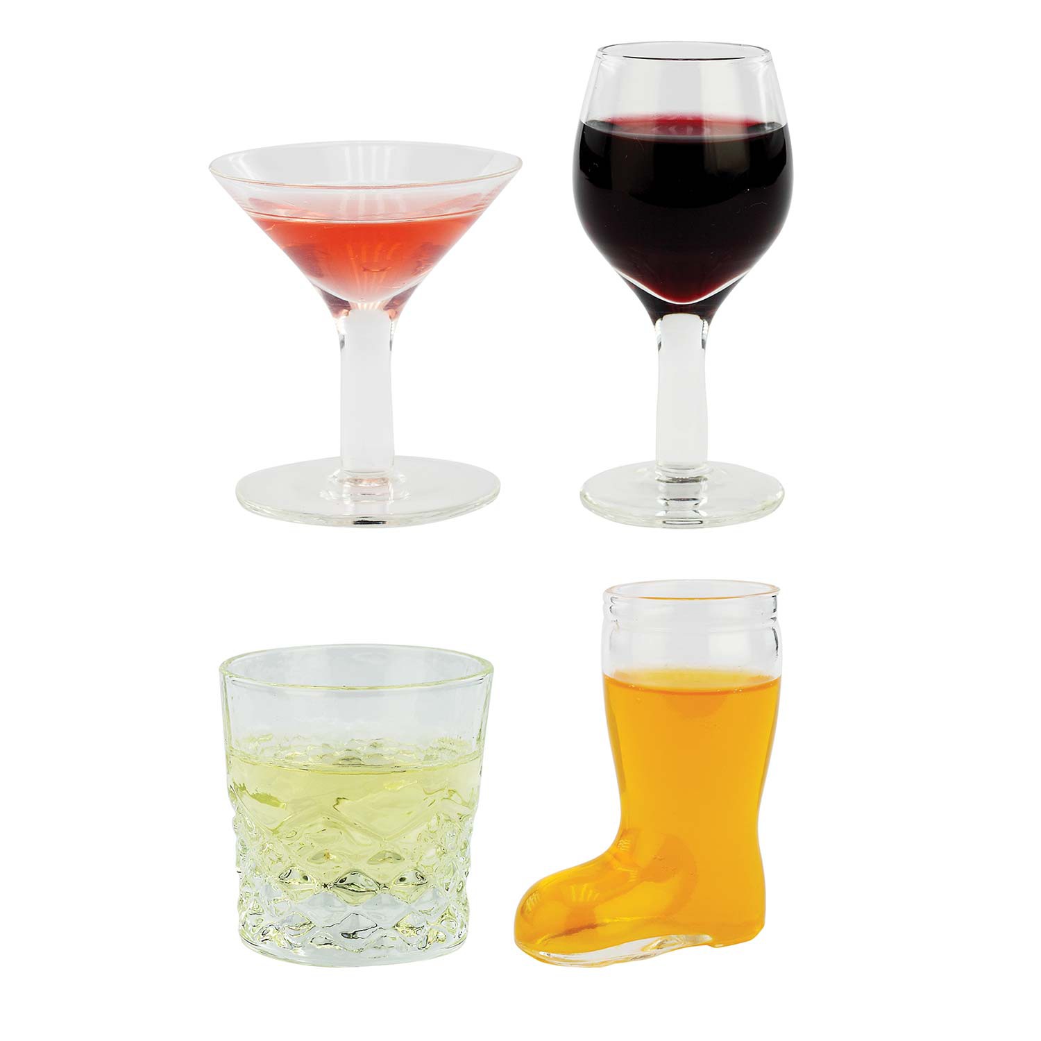 Product image 0 for Mini Cocktail Four Pack Shot Glasses