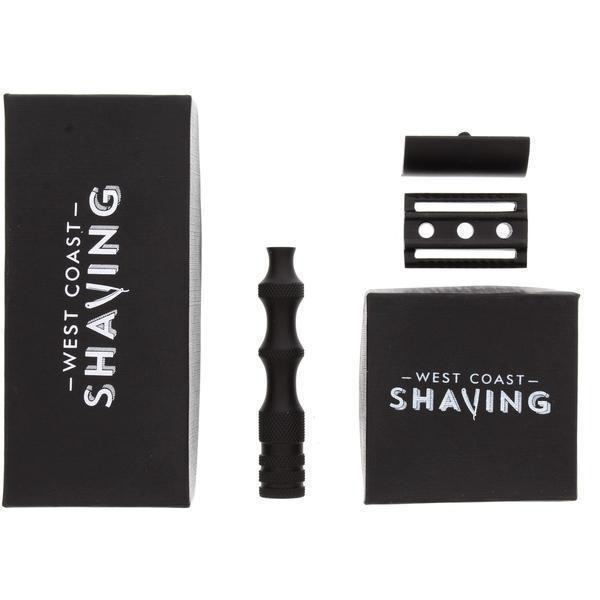 WCS Midnight Collection Razor 84B, Black Stainless Steel - West