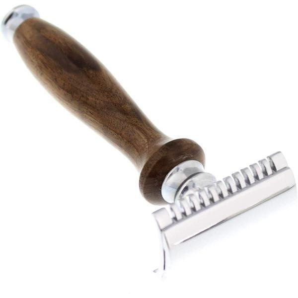 WCS Natural Collection Razor 38W, Walnut - West Coast Shaving