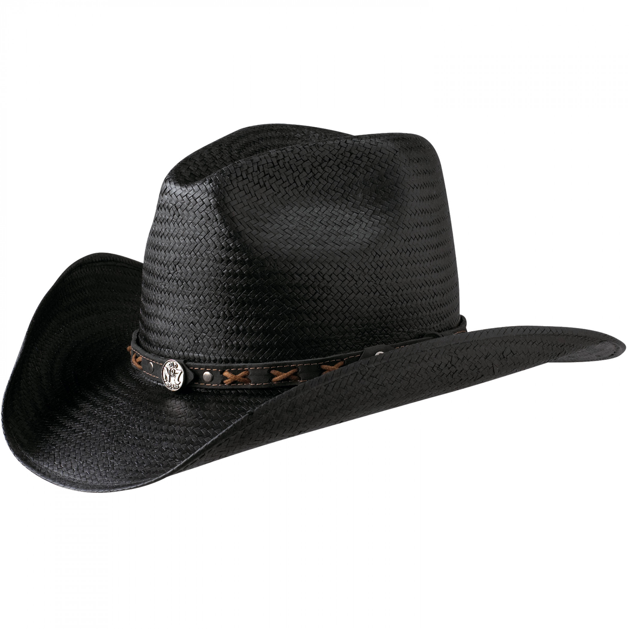 Product image 0 for Jack Daniels No.7 Black Straw Cowboy Hat
