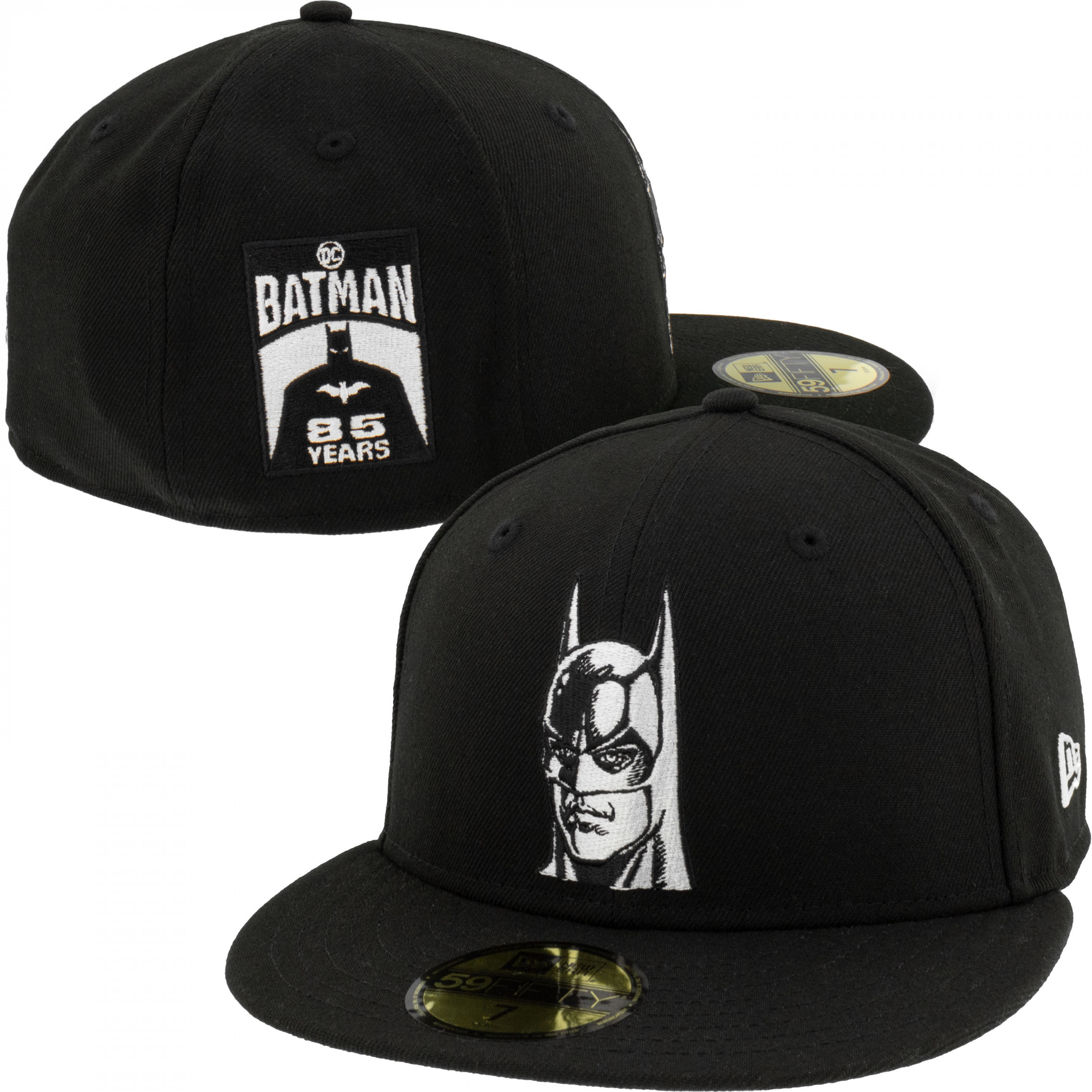 Batman Michael Keaton New Era 59Fifty Fitted Hat - West