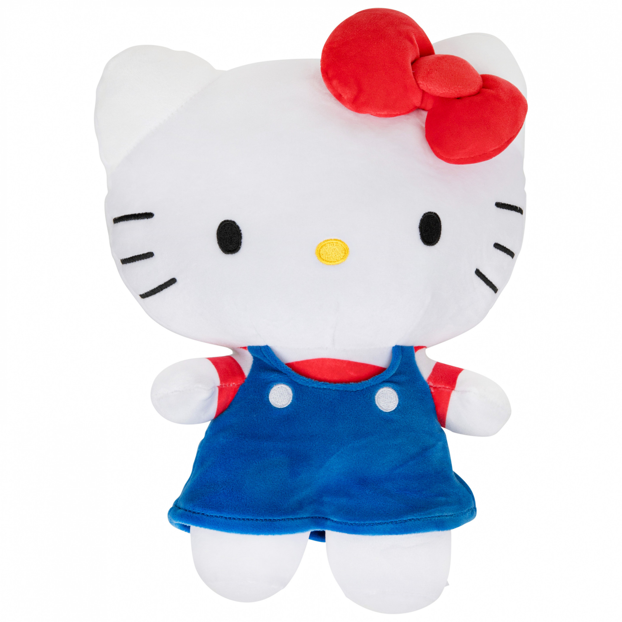 Hello Kitty Iron on Patch Blue Dungarees