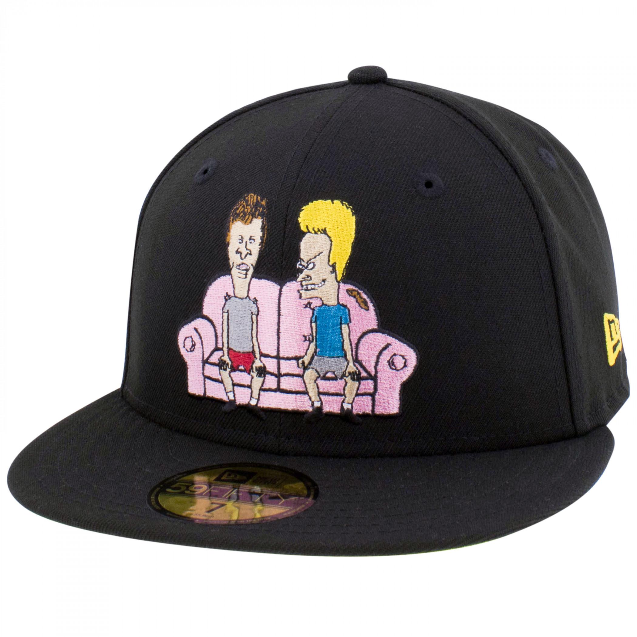 Beavis and Butthead Couch New Era 59Fifty Fitted Hat - SuperHeroStuff