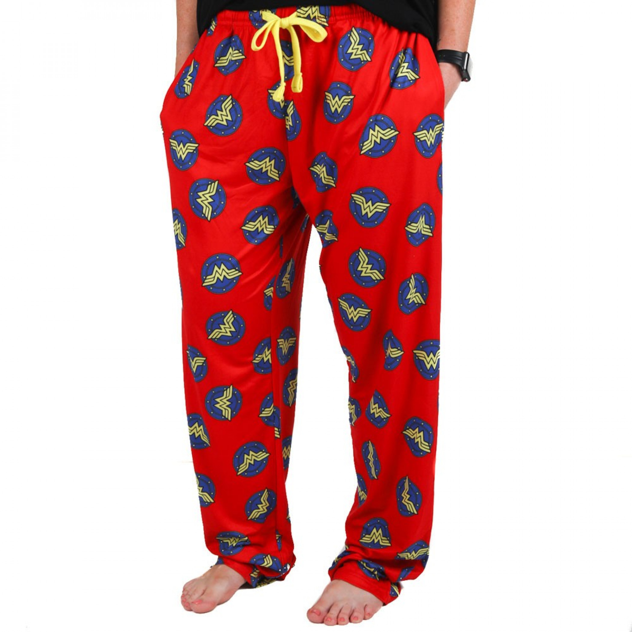 Wonder Woman Robe Wonder Woman Sleep Pants Superhero Comic Print