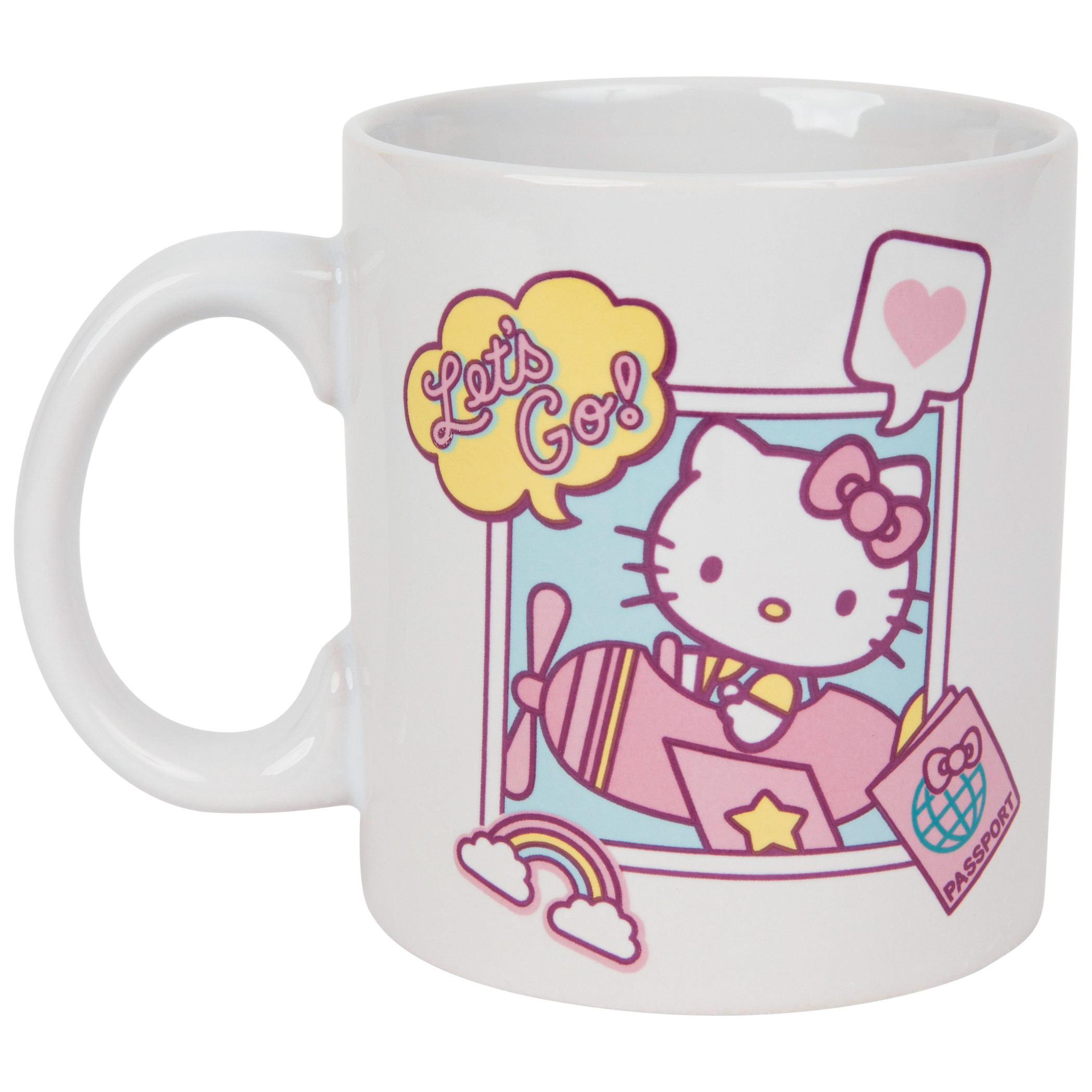 Product image 0 for Hello Kitty Lets Go 20oz Jumbo Ceramic Mug