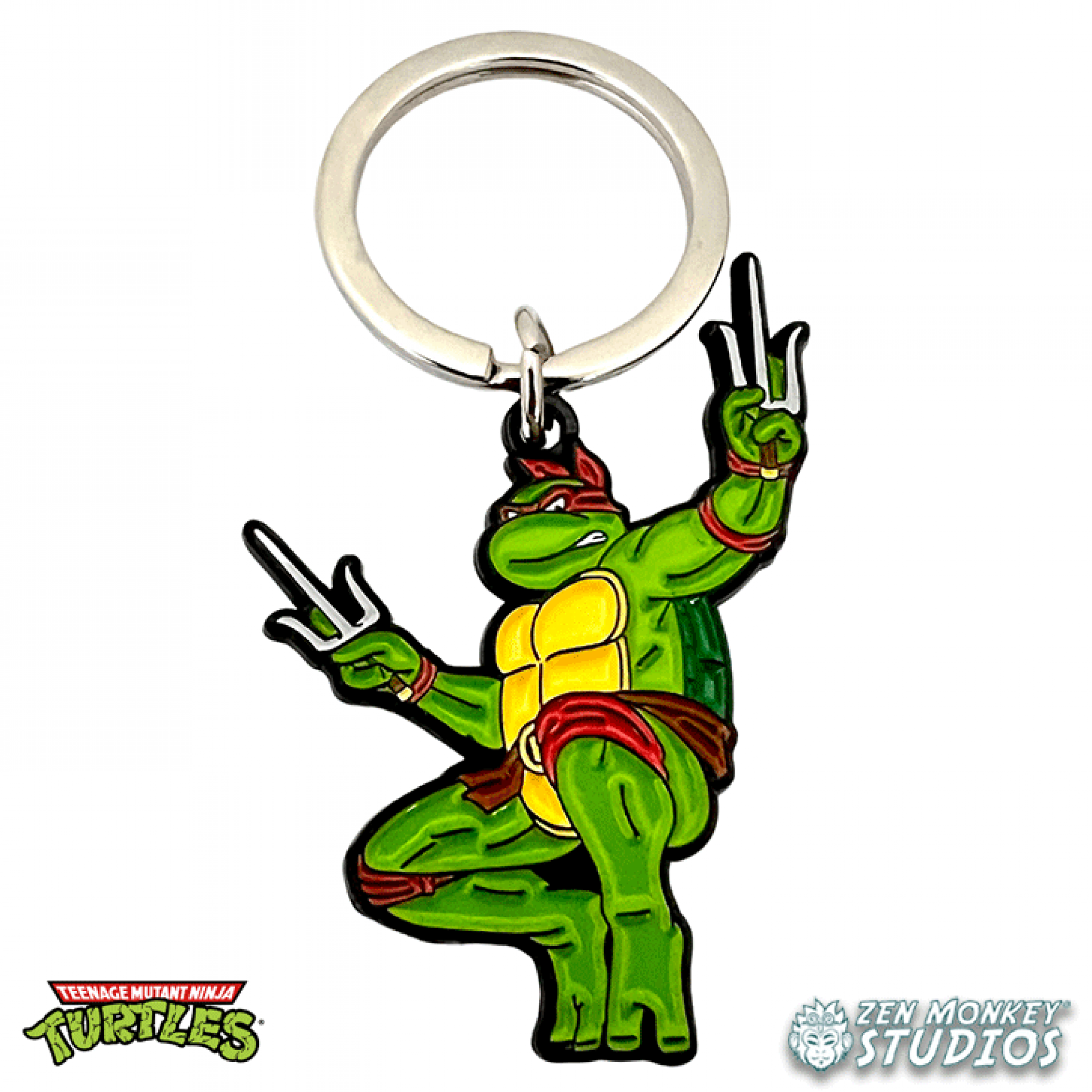 Product image 0 for Leaping Raphael Teenage Mutant Ninja Turtles Keychain
