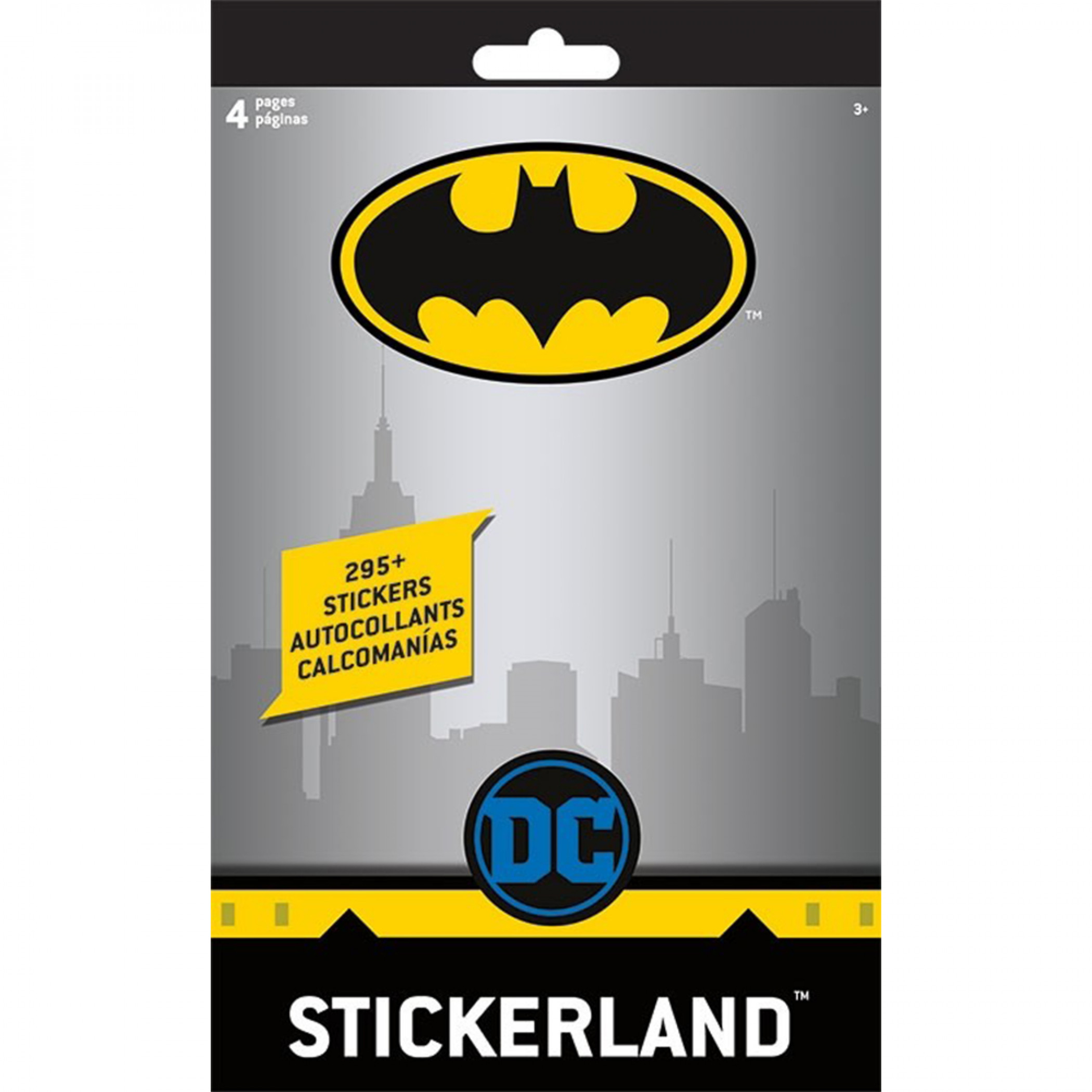 Product image 0 for Batman 4-Page Stickerland Pad Multi-Sticker Pack