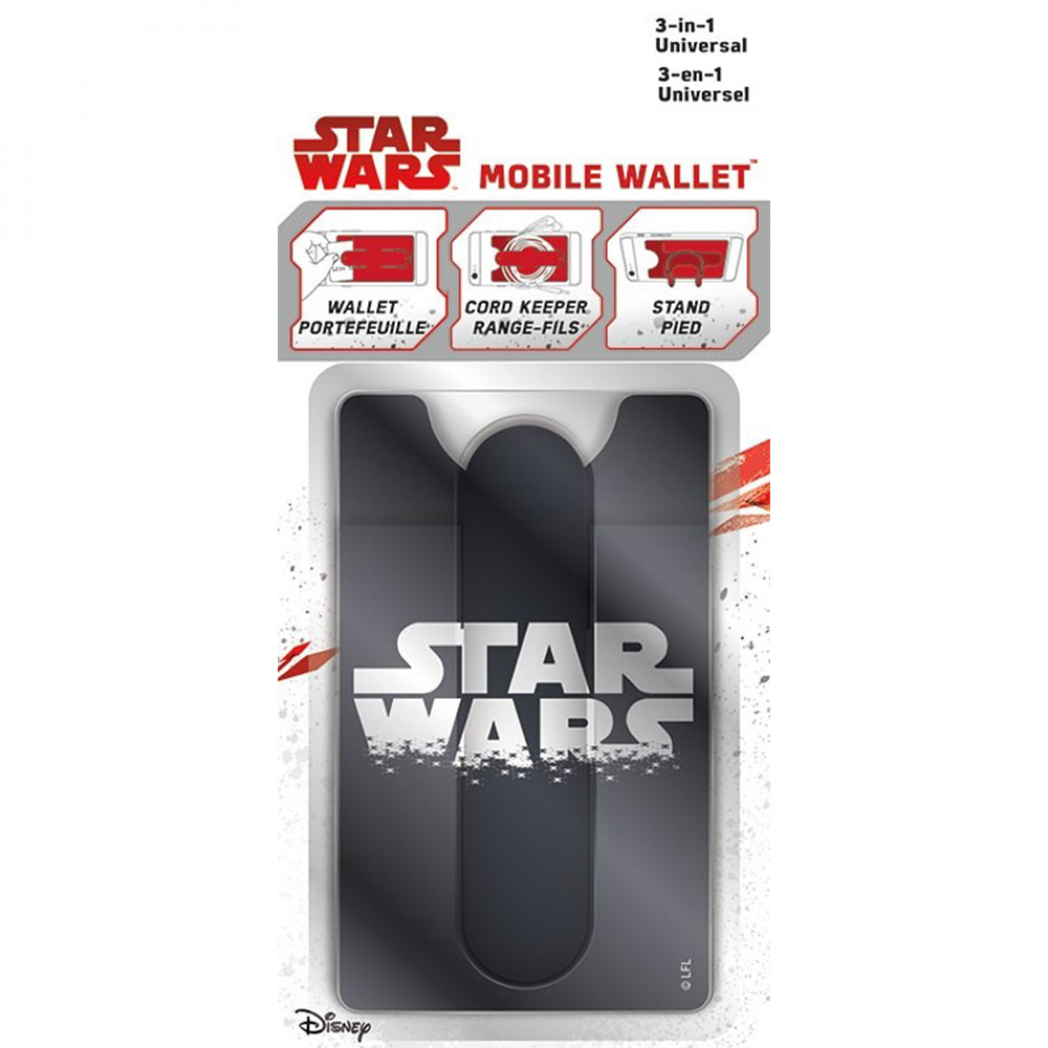 Product image 0 for Star Wars Logo 3-in-1 Mobile Wallet