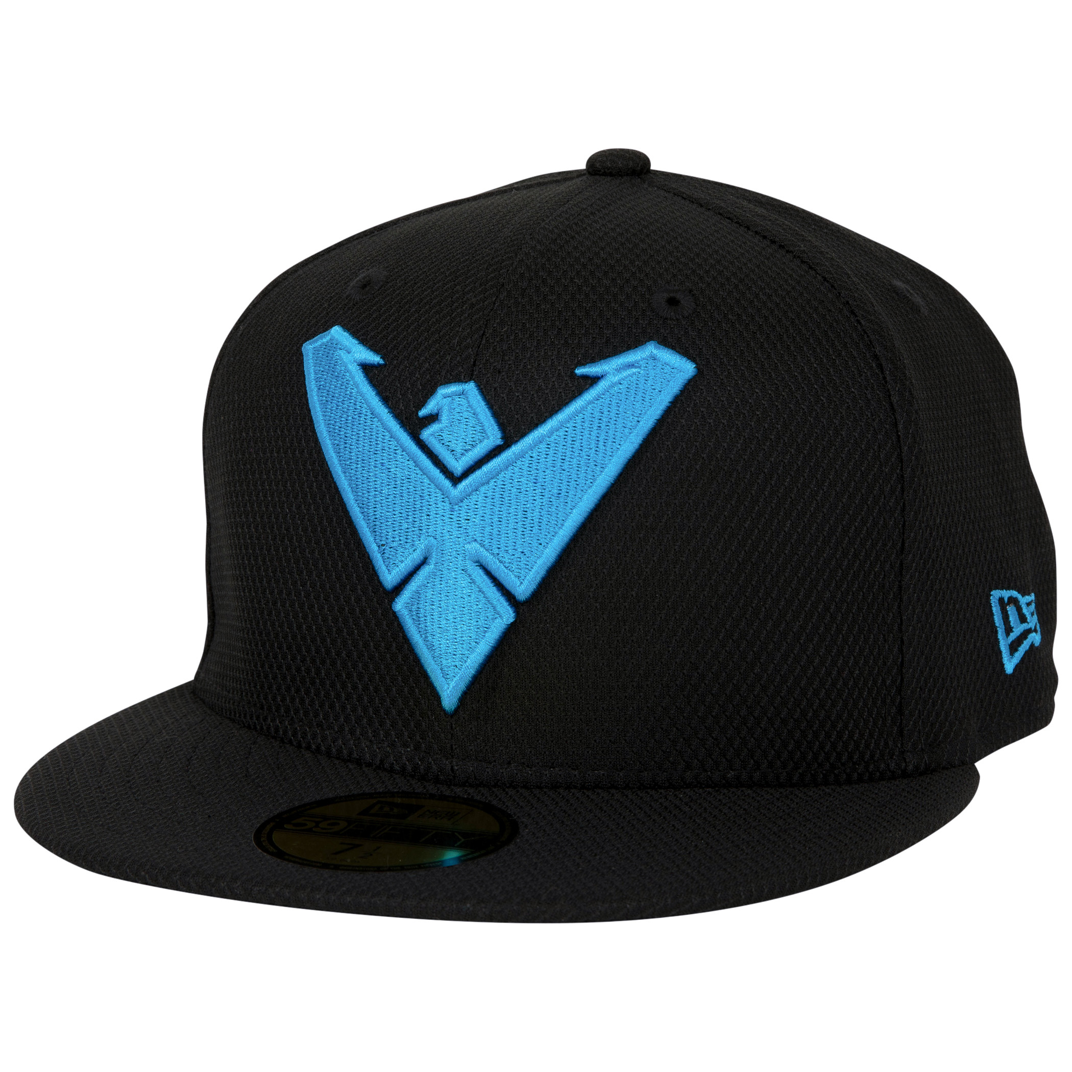 Adult Batman Dark Knight Trilogy Logo Black on Black Colorway New Era 59Fifty Fitted Hat - 7 7/8 Fitted Adult Batman Dark Knight Trilogy Logo Black on Black Colorway New Era 59Fifty Fitted Hat - 7 7/8 Fitted