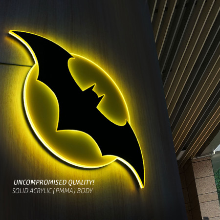 Product image 1 for Batman Symbol Illuminated Wall Art