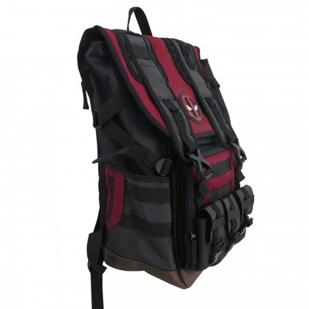 Product image 1 for Deadpool Tactical Roll Top Laptop Backpack
