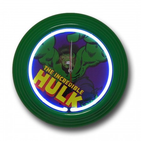 Product image 0 for Hulk Retro Neon Wall Clock