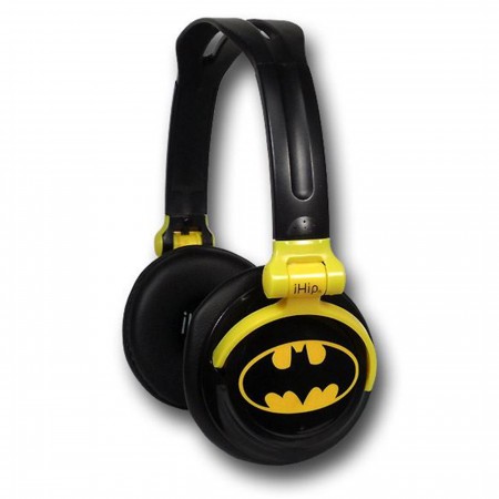 Batman Symbol DJ Style Headphones - SuperHeroStuff