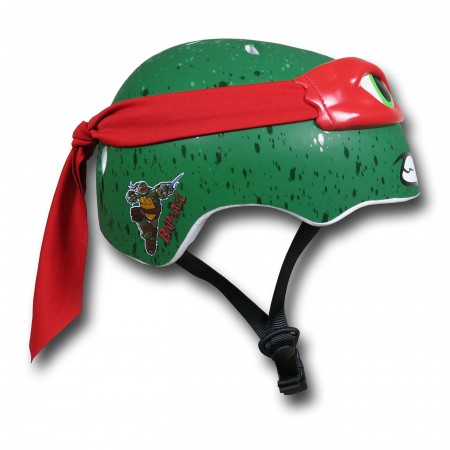 TMNT Raphael Kids Bike Helmet - SuperHeroStuff