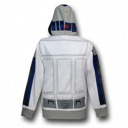 Product image 2 for Star Wars R2D2 Costume Zip Hoodie