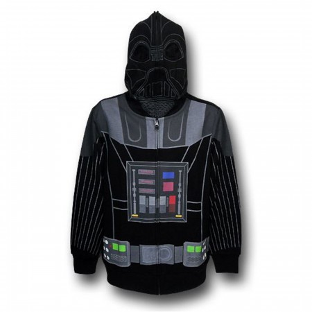 Star Wars Darth Vader Zip-Up Costume Hoodie - SuperHeroStuff