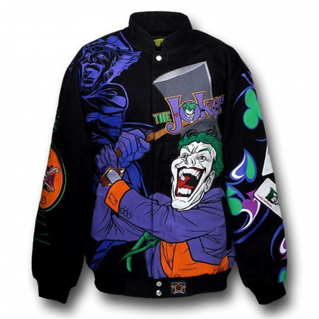 Joker Crazy Axe Twill Jacket - SuperHeroStuff
