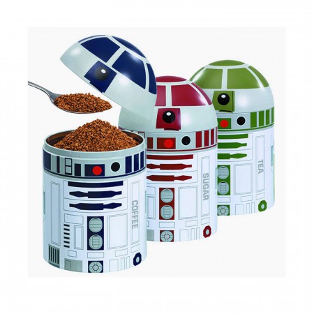 Star Wars R2D2 & Droids Kitchen Storage Tin Set - SuperHeroStuff