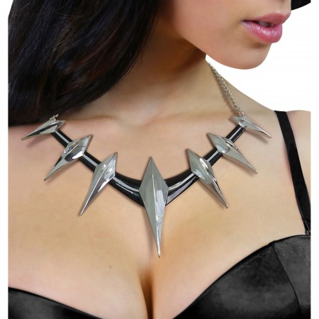 Black Panther Movie Spike Necklace SuperHeroStuff